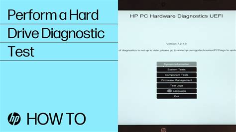 hard drive test hp|hp hard drive diagnostic.